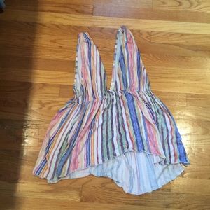 Urban Outfitters Multi-Colored striped tank